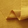 Bambus Muślin / Tkanina double crinkle struktura – żółty curry,  thumbnail number 3