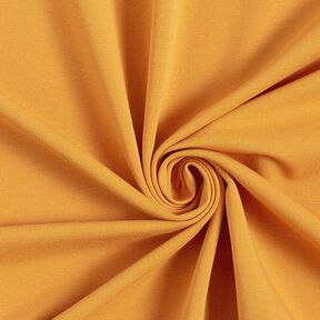 Lekka dresówka pętelkowa french terry jednokol. – żółty curry, 