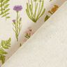 Tkanina dekoracyjna nadruk cyfrowy zioła łąkowe – naturalny/zieleń,  thumbnail number 4