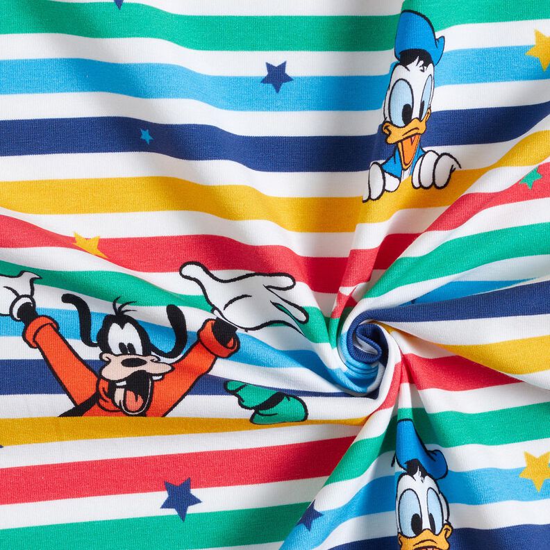 Dżersej bawełniany Myszka Miki i przyjaciele | Disney – biel,  image number 3