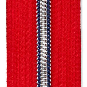 Zamek błyskawiczny na metry [5 mm] Metal | Prym – czerwień, 