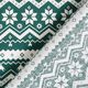 Tkanina bawełniana Popelina wzór norweski – zielony jodłowy,  thumbnail number 4