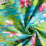 Tkanina dekoracyjna z nadrukiem cyfrowym, Monet – turkus,  thumbnail number 3