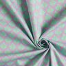 Bawełna powlekana abstrakcyjne wachlarze – pastelowy fiolet/miętowy,  thumbnail number 3