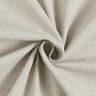 Tkanina dekoracyjna half panama chambray z recyklingu – srebrnoszary/naturalny | Resztka 80cm,  thumbnail number 1