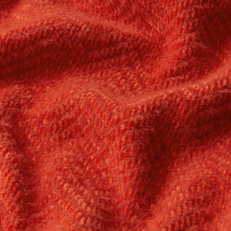 Materiał na płaszcze Jodełka – koral,  image number 2