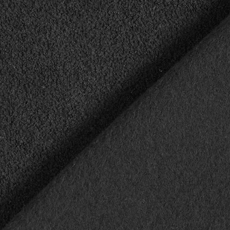 Bawełna Dzianina dresowa Terry Fleece – czerń, image number 3