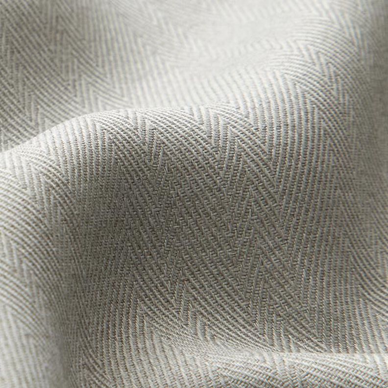 Tkanina zaciemniająca jodełka – jasnoszary | Resztka 50cm,  image number 2