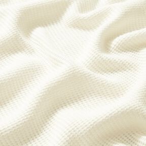 Dzianina o grubym splocie melanż – kość słoniowa, 
