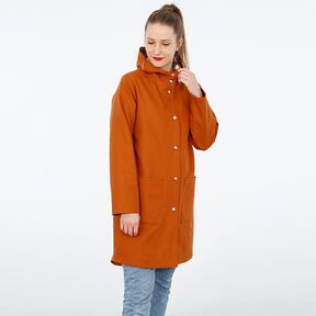 FRAU KARO – parka z podszewką, kapturem i naszywanymi kieszeniami, Studio Schnittreif | XS - XXL, 