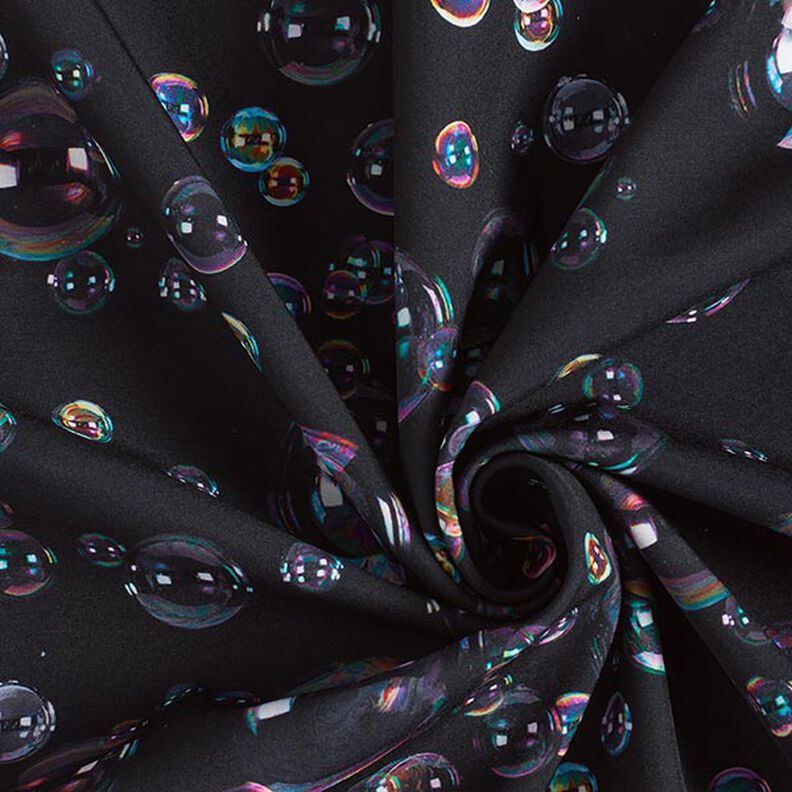 Softshell bańki mydlane nadruk cyfrowy – czarnoniebieski,  image number 4