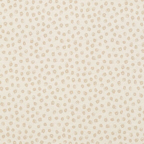 Baumwolljersey Kringel – naturalny, 