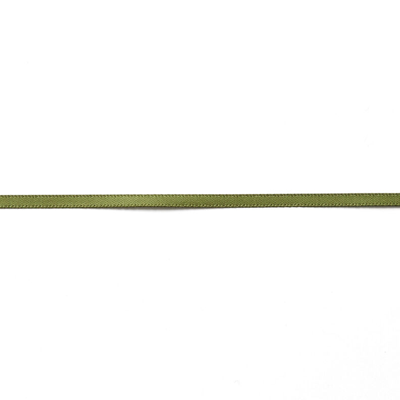 taśma satynowa [3 mm] – oliwka,  image number 1