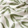 Tkanin dekoracyjna Half panama minimalistyczne liście – pinia/naturalny,  thumbnail number 2
