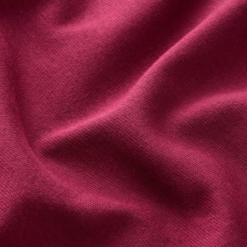 Dzianina ściągaczowa jednokol. – purpura,  image number 2