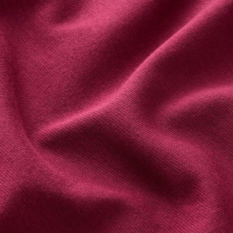 Dzianina ściągaczowa jednokol. – purpura, image number 2