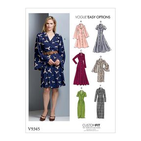 Sukienka, Vogue 9345 | 32 - 40, 