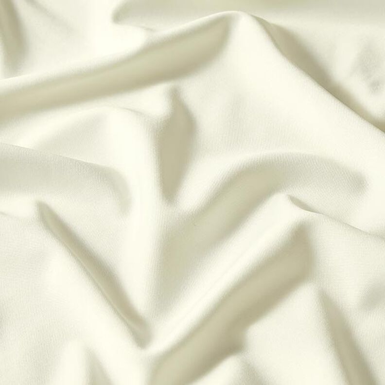 Materiał scuba – lekki i marszczony – mleczna biel,  image number 2