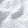 GOTS Trójwarstwowy muślin bawełniany – biel,  thumbnail number 3
