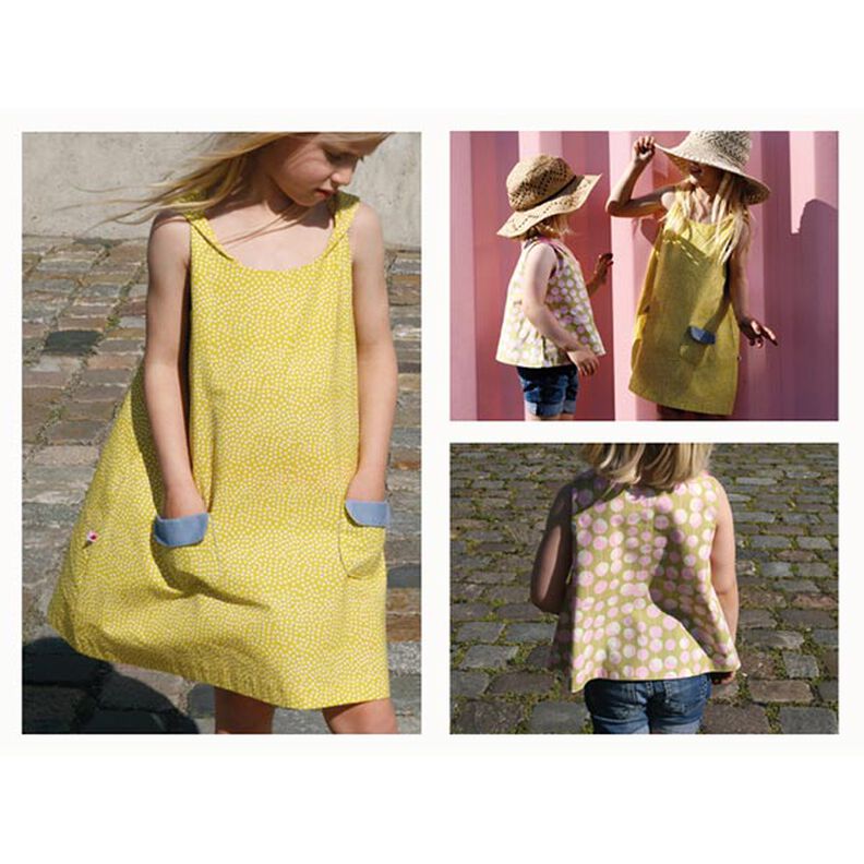 ROSA – sukienka i top ze skręconymi ramiączkami i kieszeniami, Studio Schnittreif  | 74 - 140,  image number 2