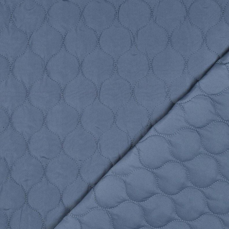 Tkanina pikowana wzór koła | Poppy Fabrics – dżins,  image number 4