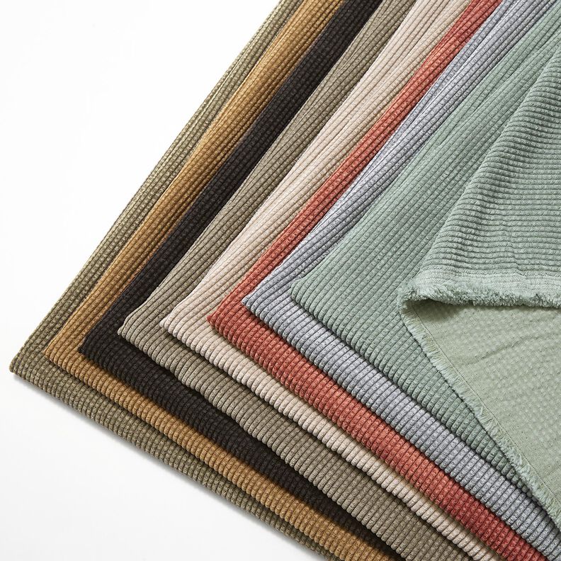 Sztruks szeroki Bubble Jednokol – ciemna pinia,  image number 5