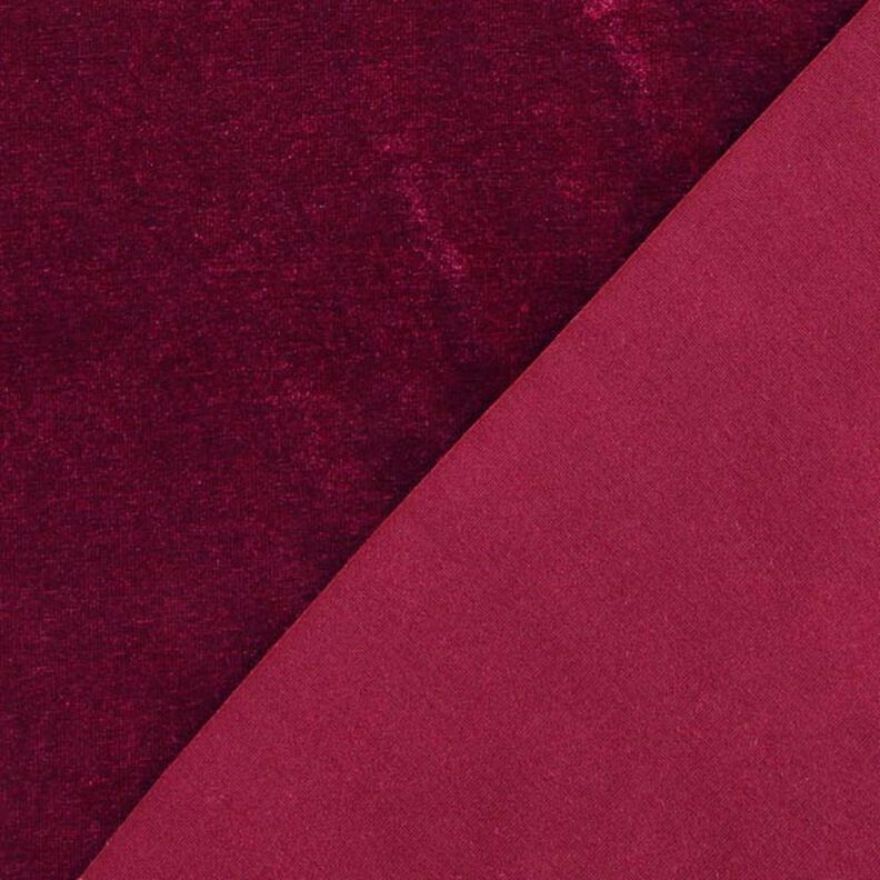 Aksamit ze streczem bordo,  image number 3
