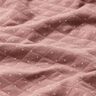 Materiał dwustronny kropki – ciemny brudny róż,  thumbnail number 2