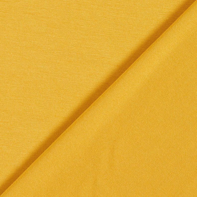 Letni dżersej wiskozowy, średni – żółty curry,  image number 3