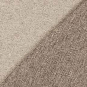 Materiał dwustronny Melanż – naturalny, 