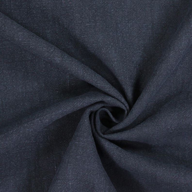 Tkanina ramia mix stonewashed, wysoka jakość – ciemnogranatowy,  image number 1