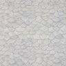 Tkanina dekoracyjna half panama, wzór w fale – błękit królewski/naturalny,  thumbnail number 1