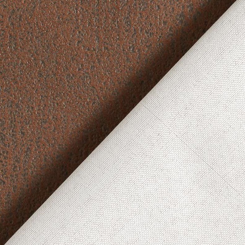 Tkanina tapicerska imitacja skóry Pamero – średni brąz,  image number 4