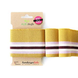 DZIANINA ŚCIĄGACZOWA EKO CUFF ME GLAM  [140 CM | 7,5 CM]  | Albstoffe | Hamburger Liebe, 