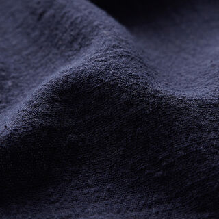 Tkanina bawełniana o wyglądzie lnu – ciemnogranatowy, 