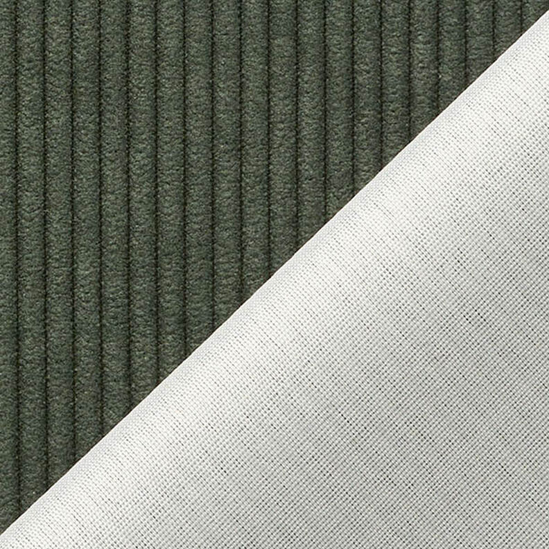 Tkanina tapicerska przypominająca sztruks Fjord – ciemna zieleń,  image number 3