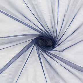 Połyskliwy tiul – granat navy, 