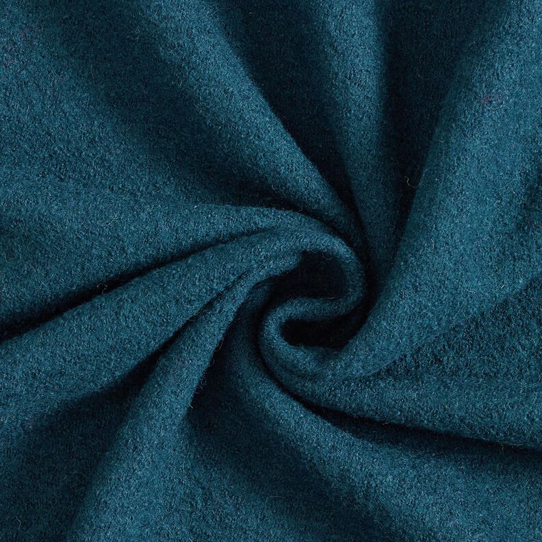 Lekka dzianina swetrowa z wełny z domieszką wiskozy – niebieski oceaniczny,  image number 1