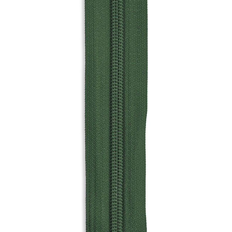 Zamek błyskawiczny na metry [3 mm] Tworzywo sztuczne | Prym – ciemna oliwka,  image number 2