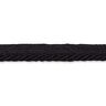 Taśma wypustkowa sznurek [9 mm] - czarny,  thumbnail number 1