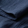 Muślin / Tkanina double crinkle – granat,  thumbnail number 5