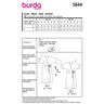 Sukienka | Burda 5844 | 36-48,  thumbnail number 9