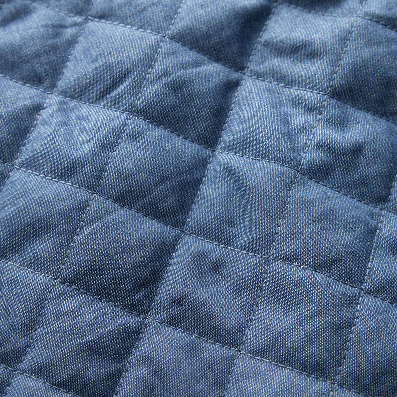 Tkanina pikowana chambray jednokol. – dżins,  image number 2