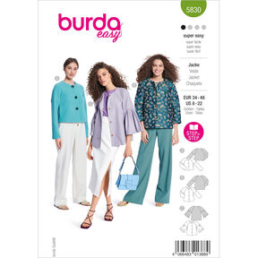 Kurtka | Burda 5830 | 34-48, 