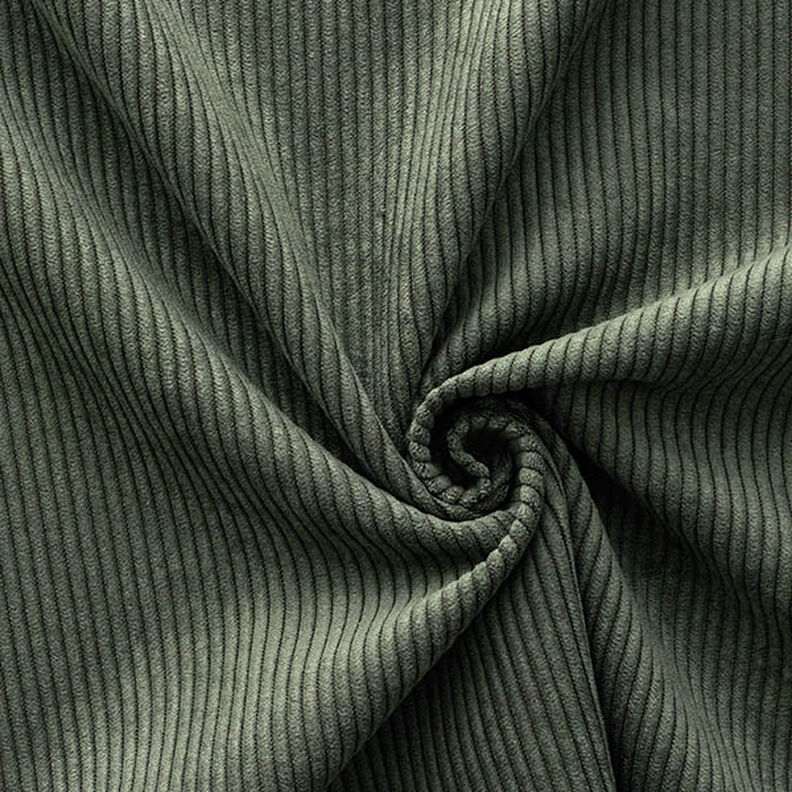 Tkanina tapicerska przypominająca sztruks Fjord – ciemna zieleń,  image number 1