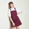 Denim strecz z mieszanki bawełny, średni – bordo,  thumbnail number 6