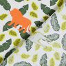Tkanina bawełniana kreton sylwetki zwierząt w dżungli – zieleń,  thumbnail number 4