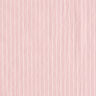 Tkanina na bluzki Mieszanka bawełny szerokie pasy – róż/mleczna biel,  thumbnail number 1