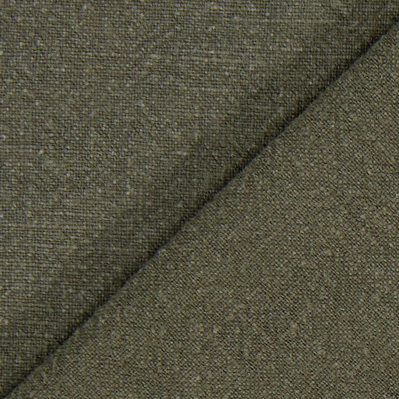 Tkanina ramia mix stonewashed, wysoka jakość – ciemna pinia,  image number 3