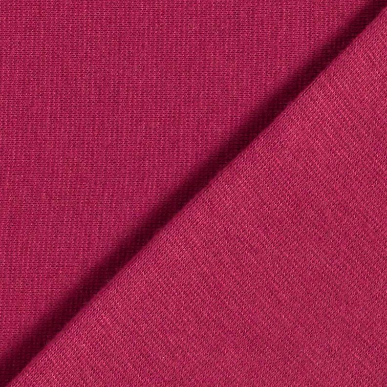 Dzianina ściągaczowa jednokol. – purpura,  image number 3
